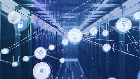 Businessman Utilizing Digital Tablet for Global Finance and Networking