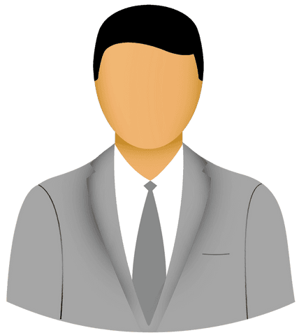 transparent business-avatar illustrinh gray formal suit style - Download Free Stock Videos Pikwizard.com
