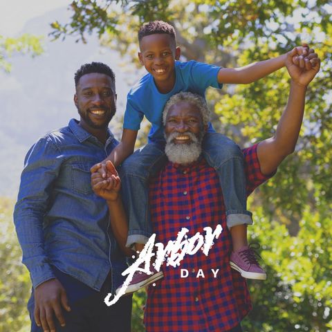 three generations celebrating arbor day in forest - Download Free Stock Templates Pikwizard.com