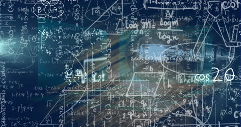 Innovative Concepts Mindmap with Mathematical Equations