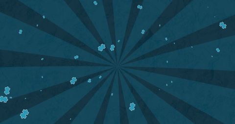 Floating Puzzle Pieces on Radiant Blue Backdrop - Download Free Stock Images Pikwizard.com