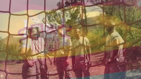 Outdoor Endurance Teamworking on Obstacle Net with Military Guidance