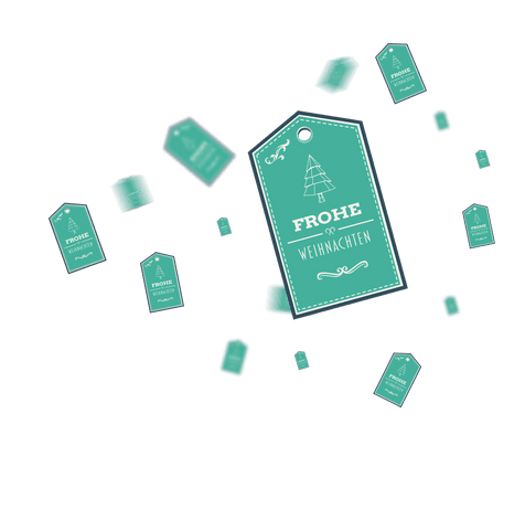 Transparent Frohe Weihnachten Christmas Gift Labels Vector Design