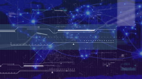 Digital Data Processing Interface Animation