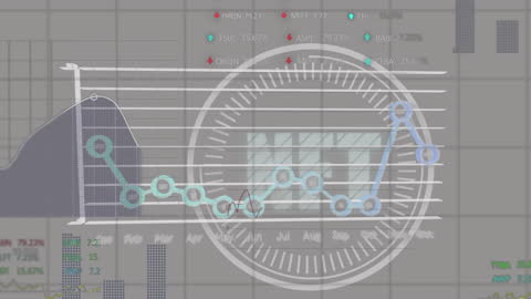 Digital Animation of Data Analysis Over NFT Text