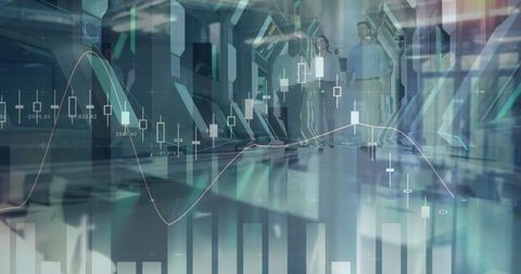 Innovative Financial Data with Diverse Professionals in Office Environment - Download Free Stock Images Pikwizard.com