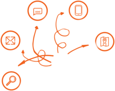transparent digital communication icon collection - Download Free Stock Videos Pikwizard.com