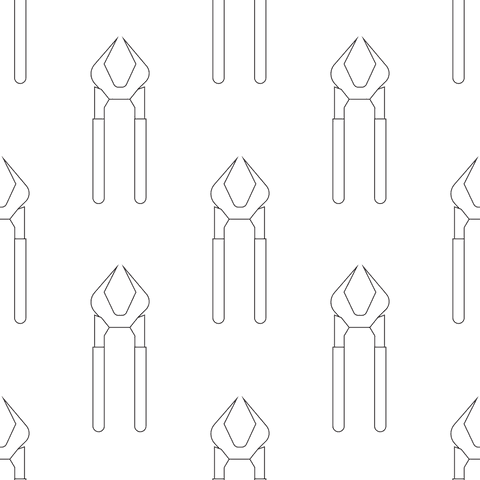 repeating pliers outline vectors on transparent background - Download Free Stock Videos Pikwizard.com
