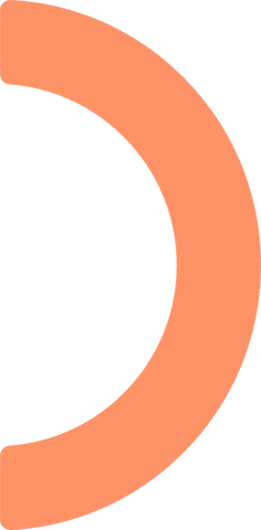 Orange Curved Band Transparent Background Minimalist Design - Download Free Stock Videos Pikwizard.com
