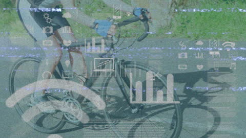 Cycling with Data Interface Overlay