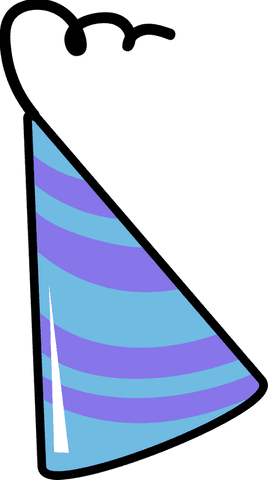 floating transparent party hat with colorful stripes - Download Free Stock Videos Pikwizard.com