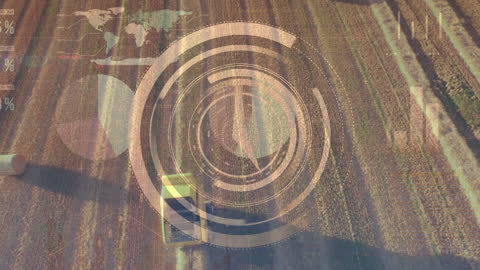 Futuristic Data Visualization on Agricultural Field