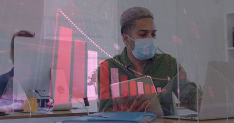 Busy Professional Analyzing Data on Tablet in Modern Office - Download Free Stock Images Pikwizard.com