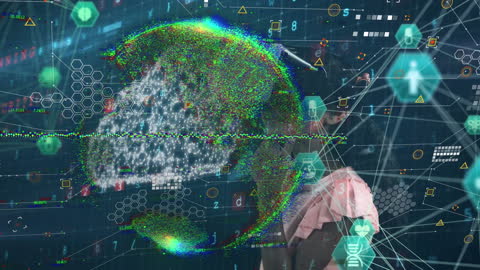 Child Engaged with Virtual Reality in Technological Environment