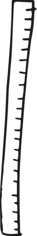 transparent ruler outline with markings drawing - Download Free Stock Videos Pikwizard.com