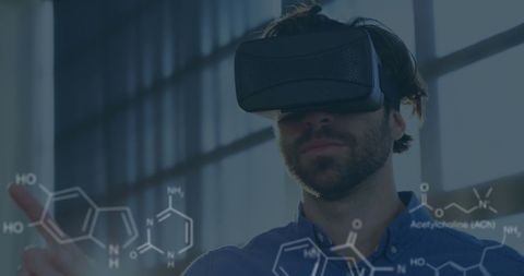 Virtual Reality in Chemical Research Exploring Innovations - Download Free Stock Images Pikwizard.com