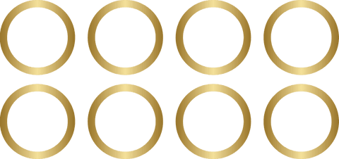 Transparent Gold Circular Shapes Pattern - Download Free Stock Videos Pikwizard.com