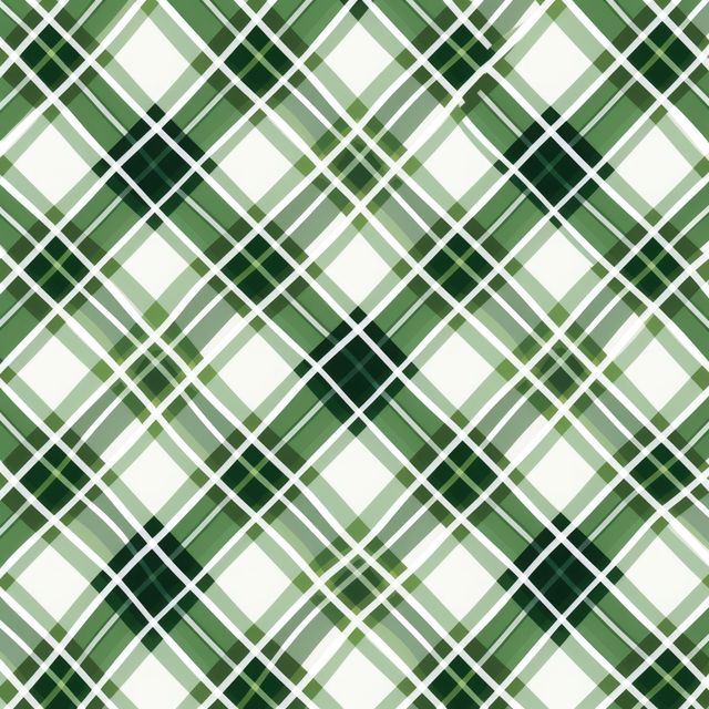 Green and White Tartan Textile Pattern Generated with AI Technology - Download Free Stock Images Pikwizard.com
