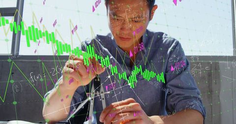 Architectural Analysis with Graphs and Calculations - Download Free Stock Images Pikwizard.com