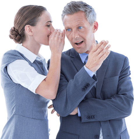 transparent business colleagues whispering secrets and smiling - Download Free Stock Videos Pikwizard.com