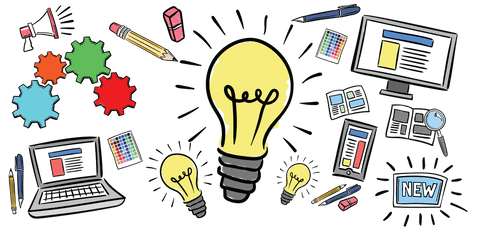 Bright Ideas Illustrate Innovative Workflow on Transparent Background - Download Free Stock Videos Pikwizard.com