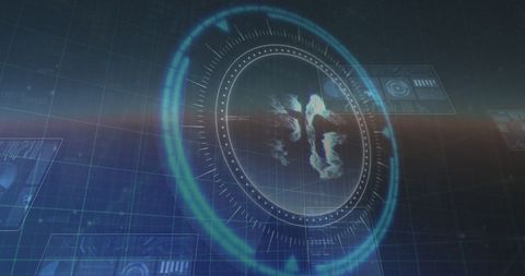 Futuristic Data Processing in Digital Interface - Download Free Stock Images Pikwizard.com