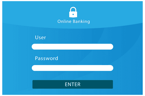 Online Banking Interface Transparent Design for Web Use - Download Free Stock Videos Pikwizard.com