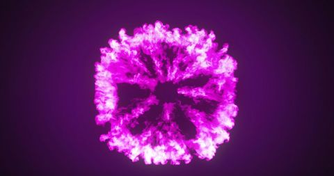 Vivid Pink Explosion on Dark Purple Background - Download Free Stock Images Pikwizard.com