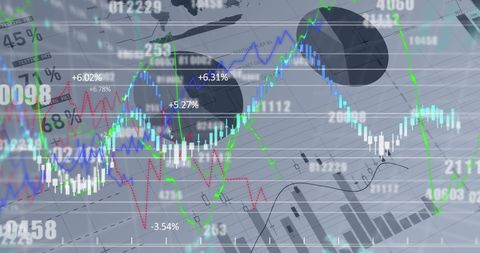 Global Financial Data Visualization and Analysis - Download Free Stock Images Pikwizard.com