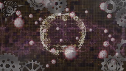 Conceptual Visualization of COVID-19 Impact on Brain