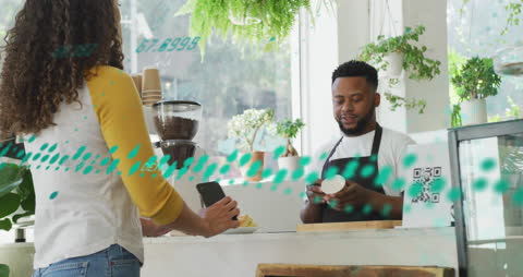 Digital Transaction in Coffee Shop with QR Code and Analytics