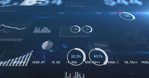 Digital Financial Data and Statistics Analysis - Download Free Stock Images Pikwizard.com