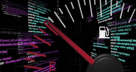 Combining data analytics with speed dashboard for efficiency