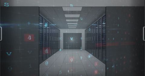cyber security and server room infrastructure - Download Free Stock Images Pikwizard.com