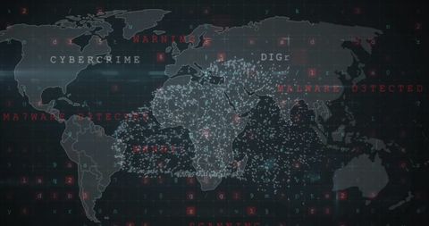 Global Cyber Security Networks and Malware Detection - Download Free Stock Images Pikwizard.com