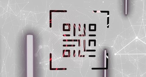 Innovative QR Code Integration in Digital Networking Environment - Download Free Stock Images Pikwizard.com