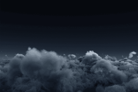 transparent cloudscape at night with deep blue sky - Download Free Stock Videos Pikwizard.com
