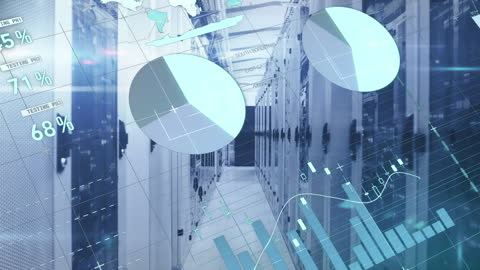 Animated Data Visualization in Tech Server Room