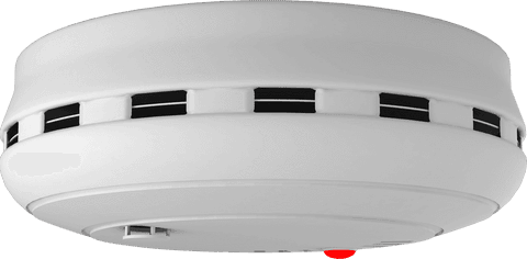 Transparent Smoke Alarm with Red Button - Download Free Stock Videos Pikwizard.com