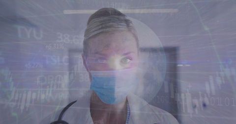 Healthcare Innovation and Data Integration Concept with Doctor