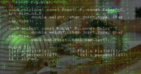 Digital Financial Data Processing Overlaying Business Transaction