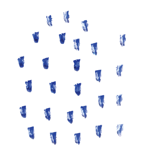 hand painted blue stains on transparent background for creative designs - Download Free Stock Videos Pikwizard.com