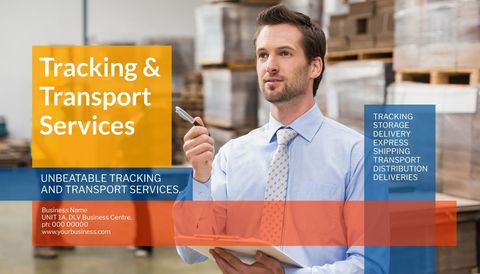 professional overseeing cargo warehouse logistics solutions - Download Free Stock Templates Pikwizard.com