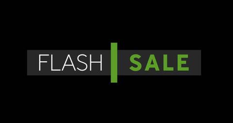 Flash sale promotion event banner