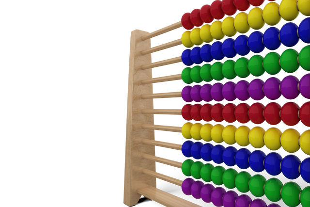 Colorful Toy Abacus With Transparent Background - Download Free Stock Videos Pikwizard.com