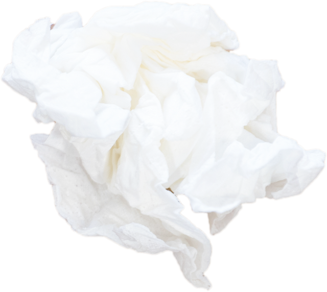 Crumpled White Paper against Transparent Background, Isolated Trash Image - Download Free Stock Videos Pikwizard.com