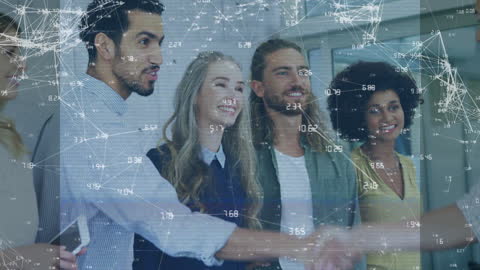 Diverse Team Embracing Digital Transformation in Modern Office