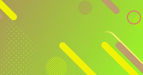 Dynamic Geometric Shapes on Vibrant Green Background - Download Free Stock Images Pikwizard.com