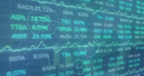 Digital Data Visualization with Floating Metrics and Analytics