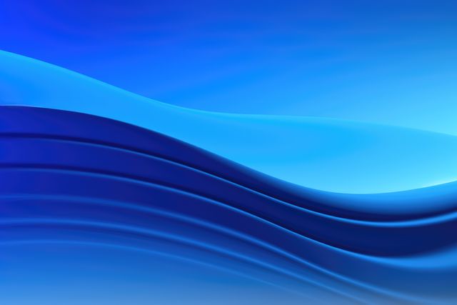Abstract Blue Wave Pattern with Smooth Gradient - Download Free Stock Images Pikwizard.com